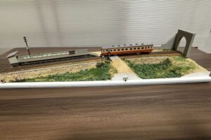 余剰品/訳あり品でシーンリーを作る・・ジオコレ 建物コレクション (北国の無人駅)