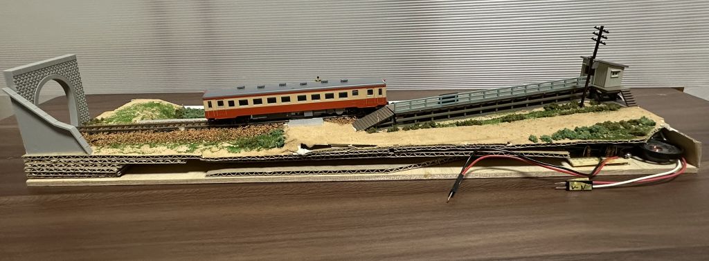 余剰品/訳あり品でシーンリーを作る・・ジオコレ 建物コレクション (北国の無人駅)