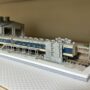 余剰品/訳あり品でジオラマを作る・・電車庫と車両洗浄装置
