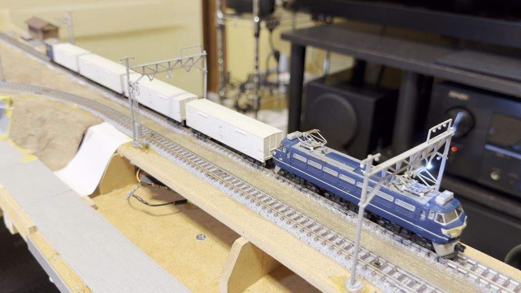 自作・パンタスパーク 地上設備型