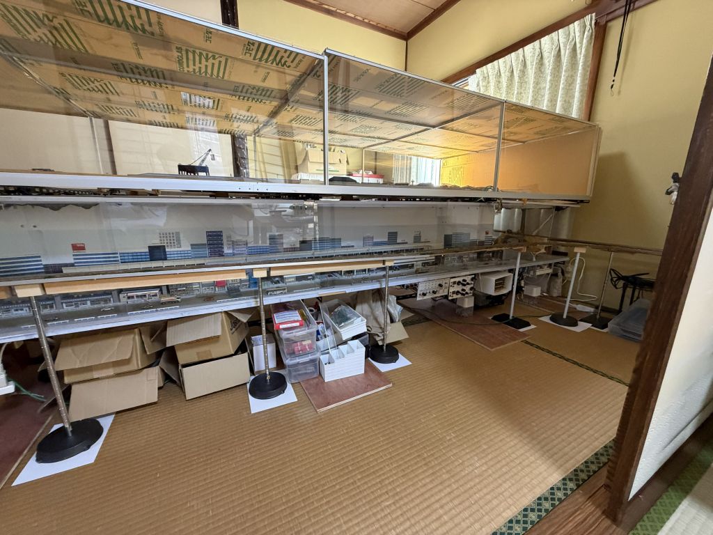 Nゲージ ドッグボーン型レイアウト メインレイアウト接続部 ストレート