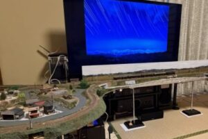 Nゲージ ドッグボーン型レイアウト 全景