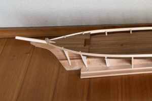 カティーサーク 甲板張り選手部終了