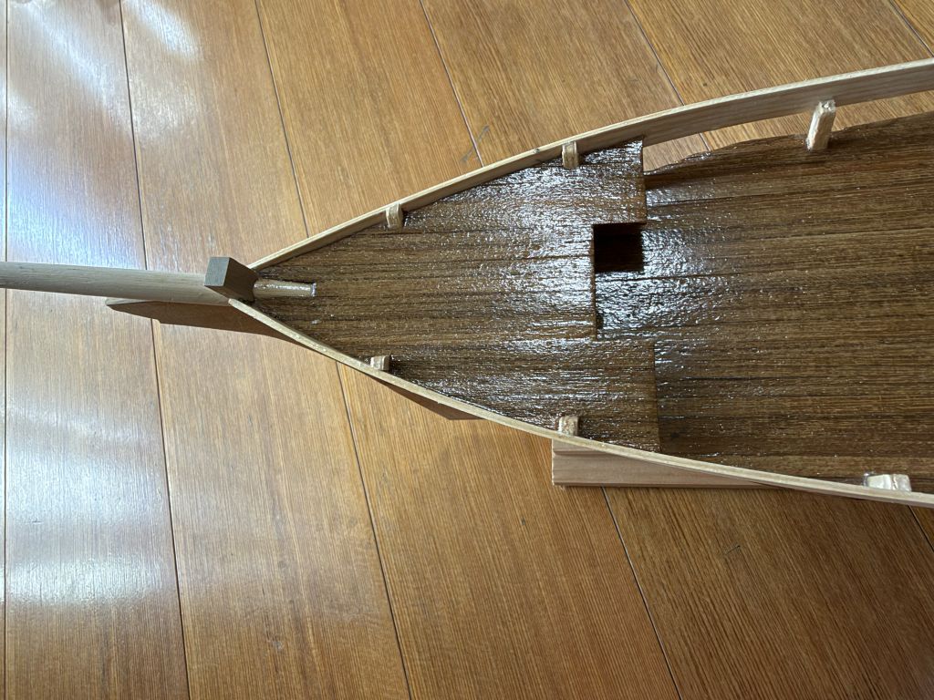 カティーサーク 船首甲板