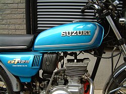 GT125 サイドカバー