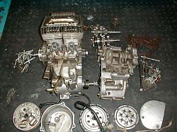 GT125 エンジン