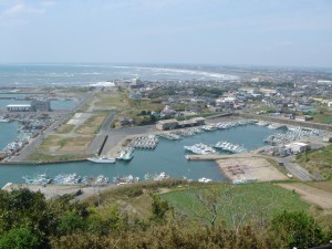 飯岡の漁港