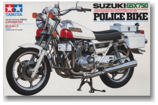 タミヤ SUZUKI GSX750 POLICE BIKE