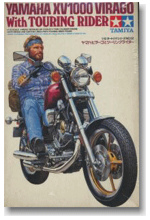 タミヤ YAMAHA VIRAGO With TOURING RIDER