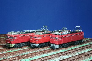 Nゲージ ED75、EF70、EF71形機関車