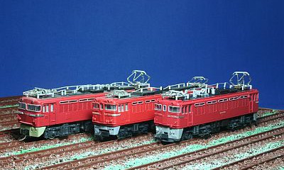 Nゲージ ED75、EF70、EF71形機関車