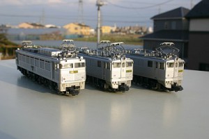Nゲージ EF81形機関車とEF30形機関車