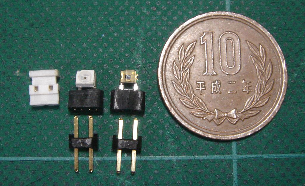 表面実装赤外線LEDの大きさ