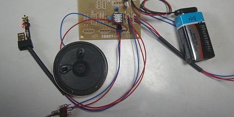 Nゲージ 踏切警報音キットの製作