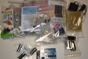 Nゲージ電機用コントローラの電子部品集め